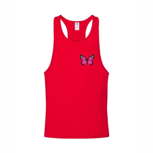 tshirt urban beach maly nadruk czerwony .jpg