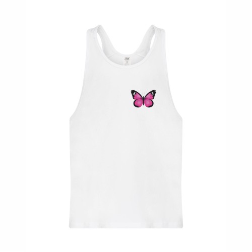 tshirt urban beach maly nadruk biała.jpg