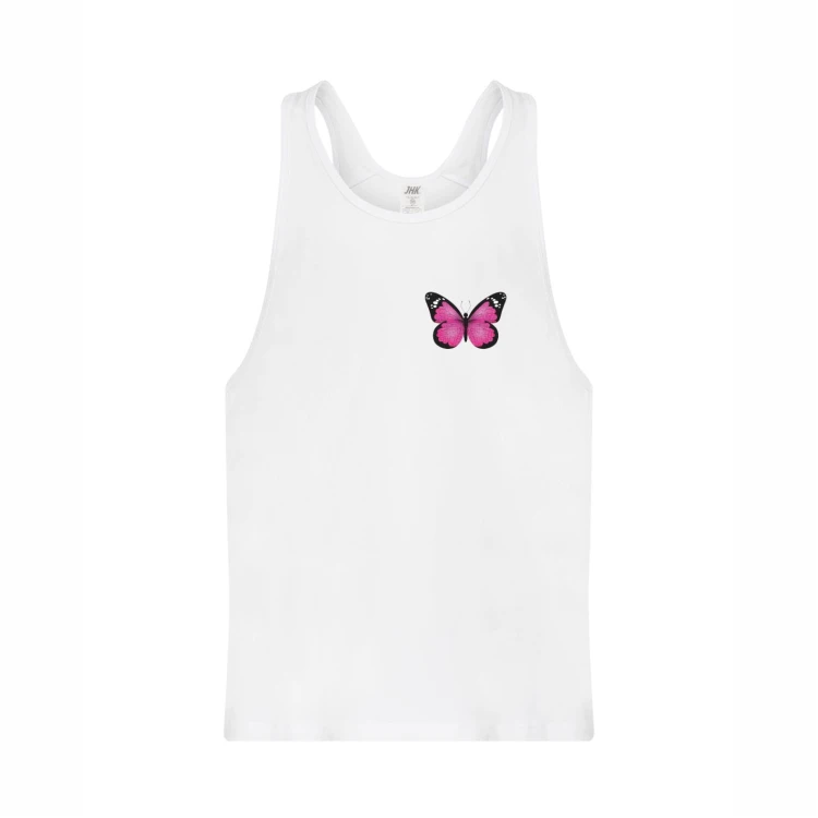 tshirt urban beach maly nadruk biała.jpg