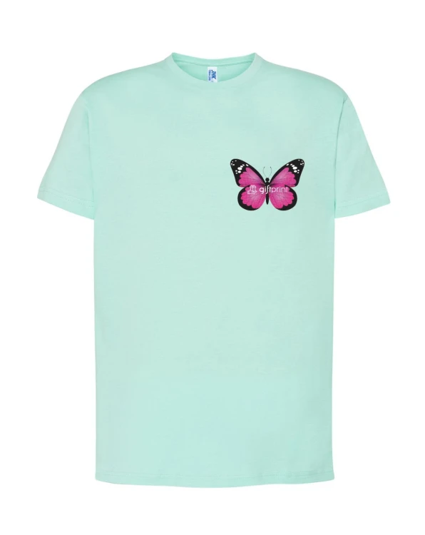 tshirt miętowy z malym nadrukiem.jpg