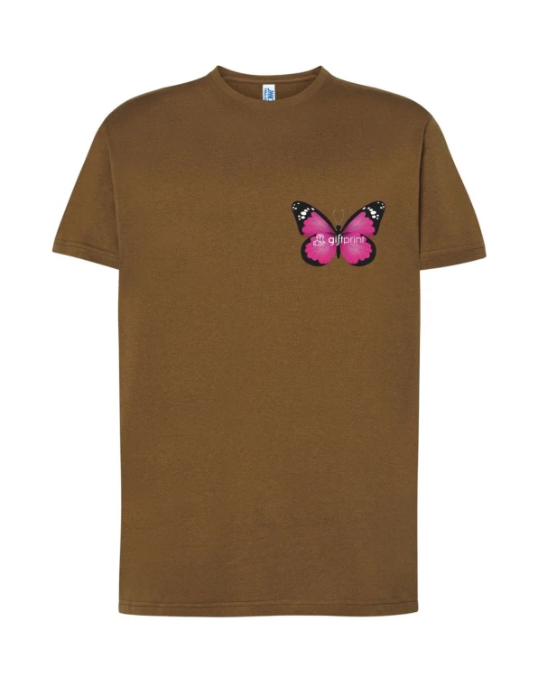 tshirt khaki z malym nadrukiem.jpg