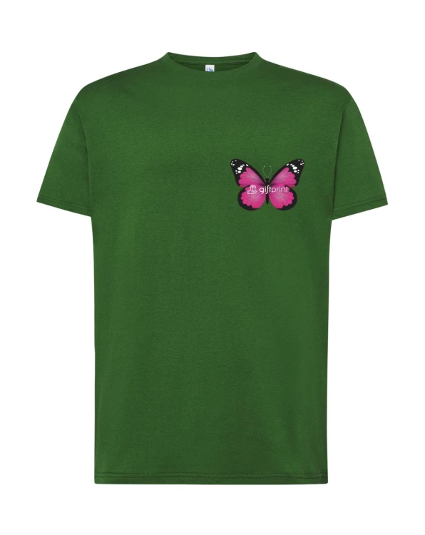 tshirt butelkowa zieleń z malym nadrukiem.jpg