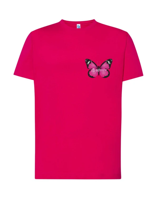 tshirt malinowy z malym nadrukiem.jpg